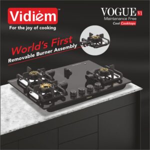 VOGUE V1 4-Burner Gas Cooktop